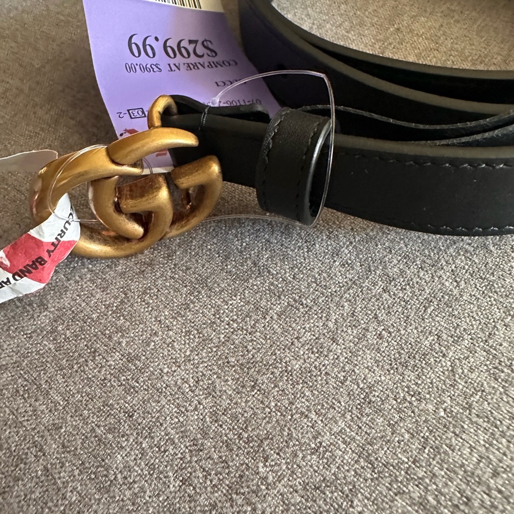 Gucci double G belt size 85
